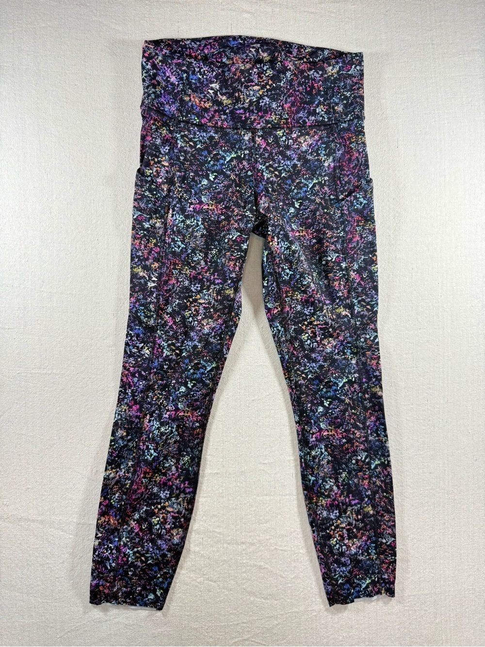 Lululemon Fast and Free High-Rise Tight 24” inseam Floral Spray Multi Size 6